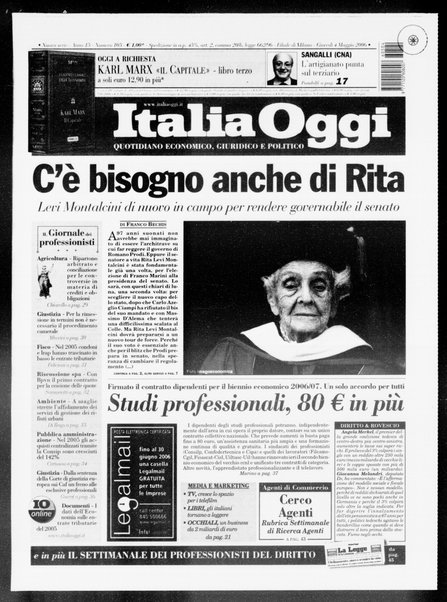 Italia oggi : quotidiano di economia finanza e politica